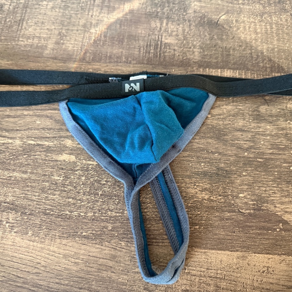 N2N Sexy Cotton Thong Deep Teal, Large NWOT - Picture 6 of 7
